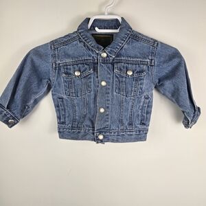 Vintage Babygap Classic Medium Wash  Denim Jean Jacket XL (12-24 Months)